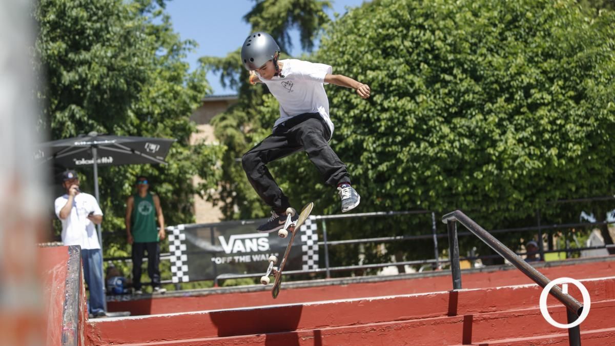 Prueba andaluza de skate en el skatepark de Cañero