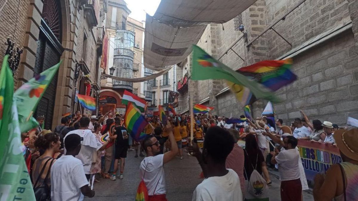Manifestación por el Día del Orgullo 2025 en Toledo