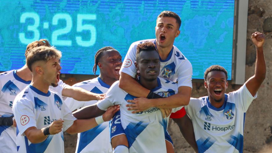 El Tenerife B busca ante el Sanse la quinta victoria consecutiva