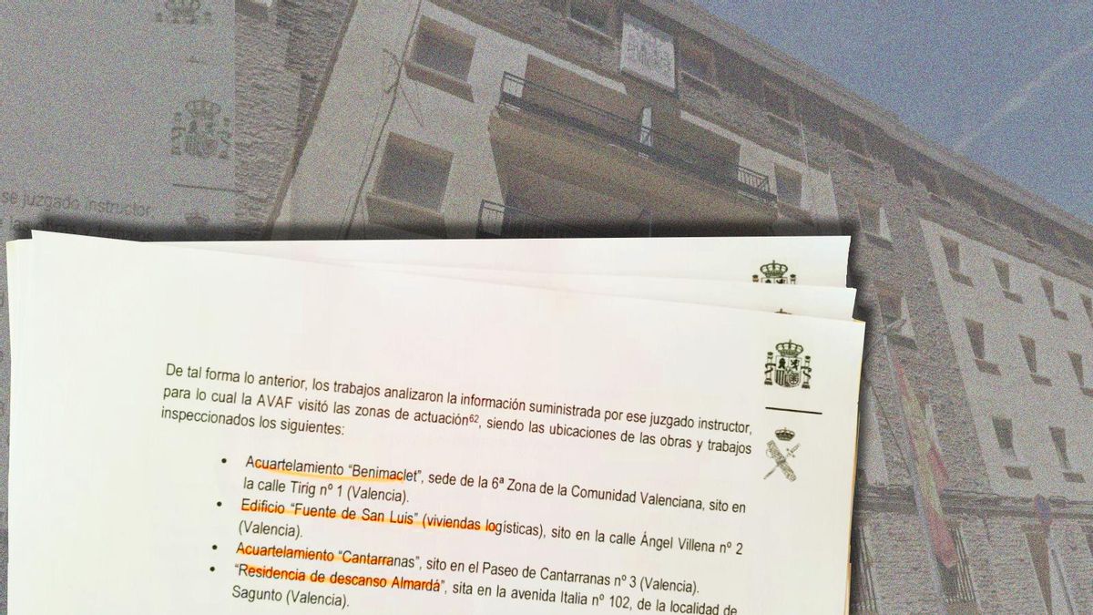 Investigadores de Antifraude visitaron una a una las obras del teniente coronel imputado por corrupción en la Guardia Civil