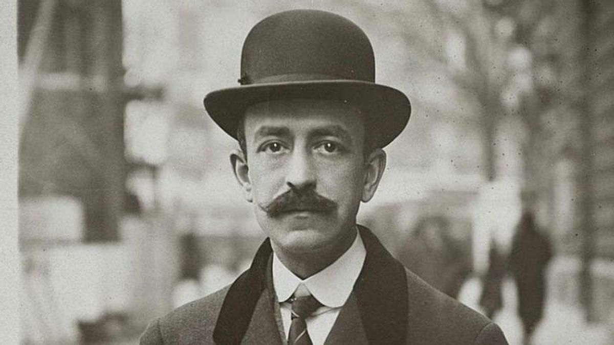 Retrato de Manuel de Falla en 1914