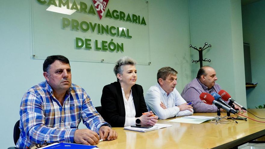 Los sindicatos agrarios aspiran a igualar con la tractorada del viernes en León a las anteriores protestas independientes