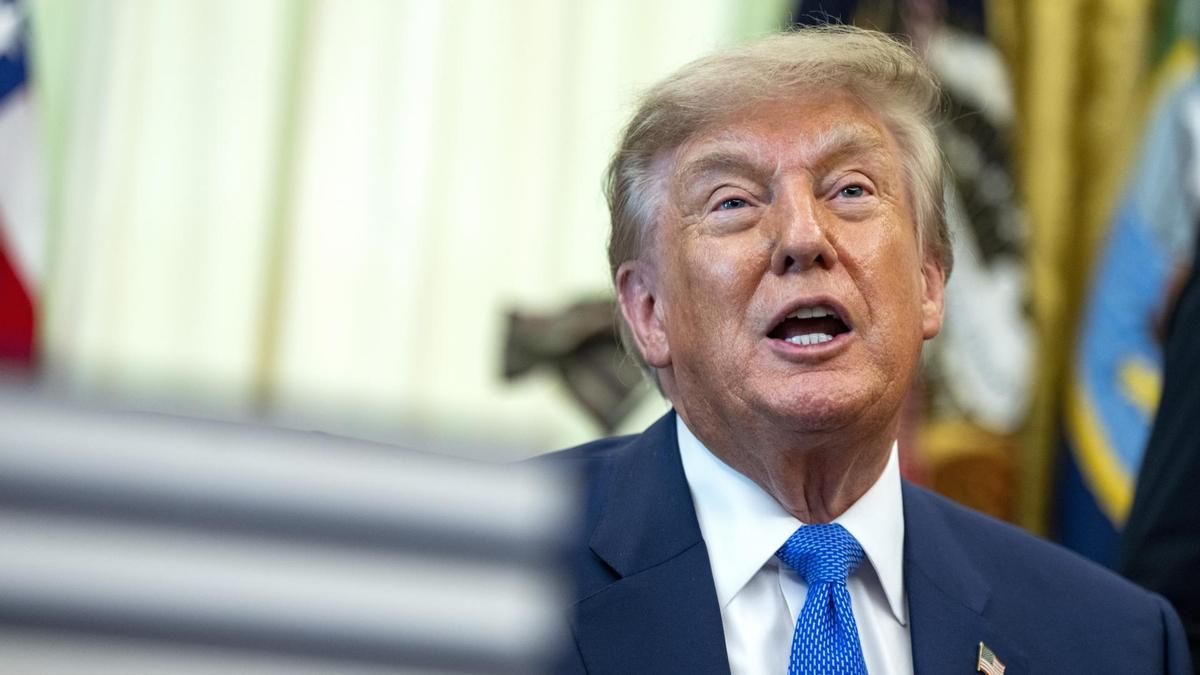 Trump se escondió en un contenedor de catering para tomar un vuelo secreto ante una amenaza de Irán