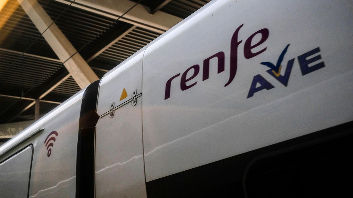 Vagón de un tren AVE de Renfe.
