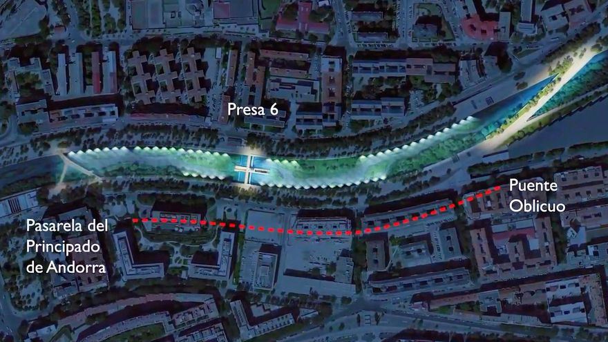 Madrid iluminará 24 horas un tramo renaturalizado del río Manzanares para "impulsar" su "patrimonio verde"