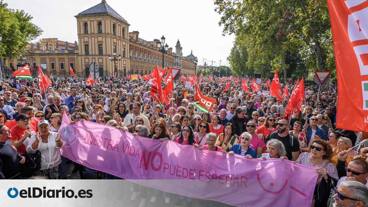 Miles de personas toman las calles de las capitales andaluzas contra la ...