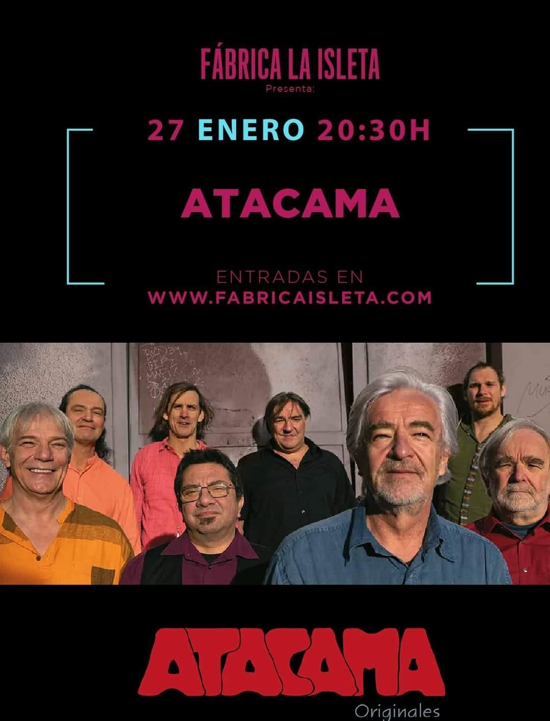 Integrantes de la banda 'Atacama'