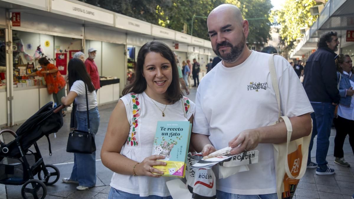 Regalo de pastel cordobés por comprar un libro en la Feria del Libro