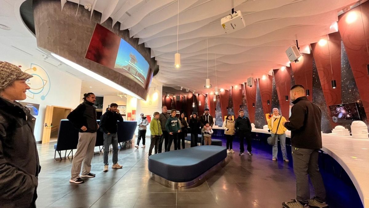 Visita al Centro de Visitantes del Roque de Los Muchachos.