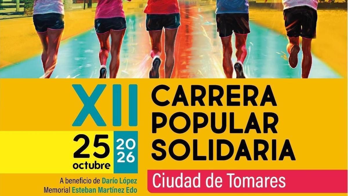 Cada zancada cuenta: Tomares corre por Darío y la investigación científica