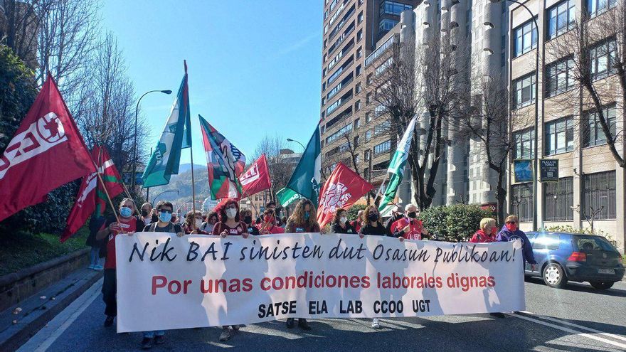 Sindicatos vascos convocan dos nuevas jornadas de huelga en Osakidetza