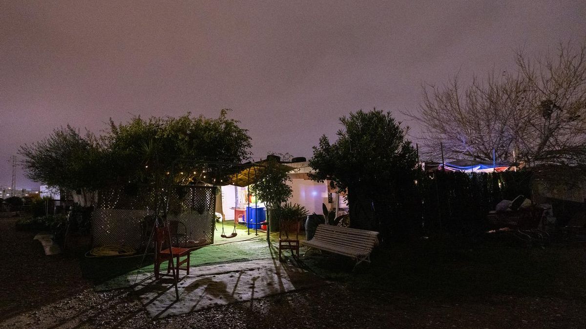 Cielo encapotado sobre son Bordoy, una tarde de esta semana