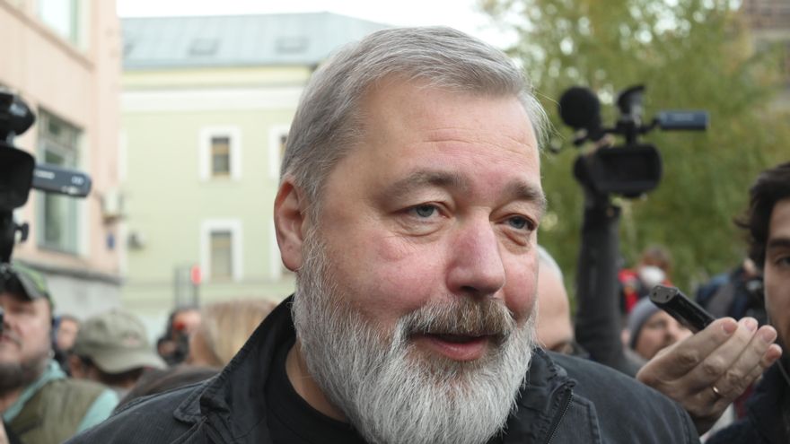 El director del periódico ""Nóvaya Gazeta"", Dmitri Murátov, Premio Nobel de la Paz en octubre de 2021, en una imagen de archivo. EFE/ Ignacio Ortega