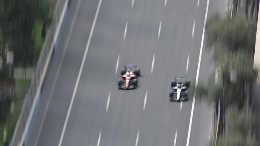 Russell sigue vivo en el Mundial, Alonso sufre y Sainz puntúa: lo mejor que deja el Gran Premio de Azerbaiyán de F1