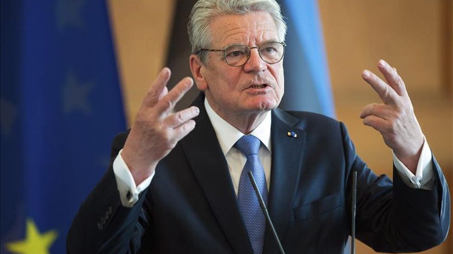 El presidente alemán insta a una política "más generosa" hacia los refugiados