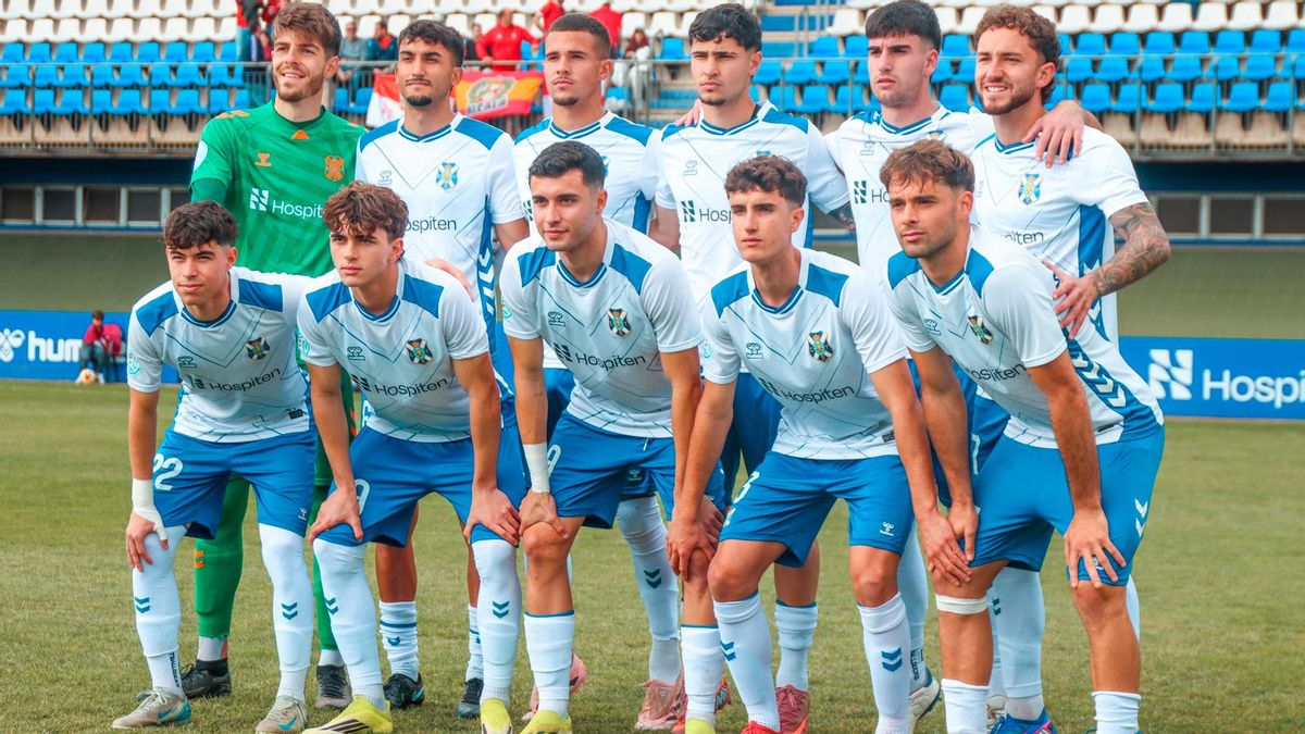 El Tenerife B explota el balón parado para golear al Alcalá
