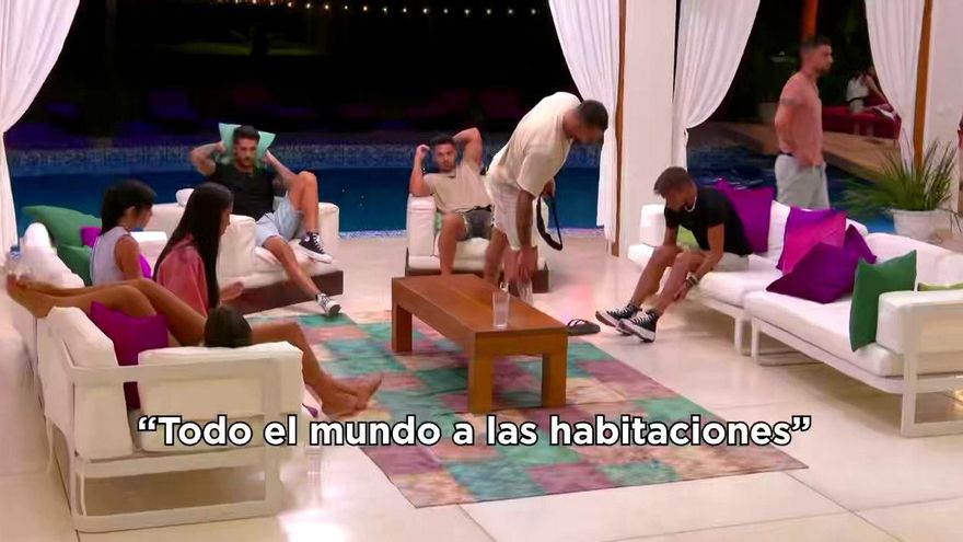 El equipo manda a todos a las habitaciones
