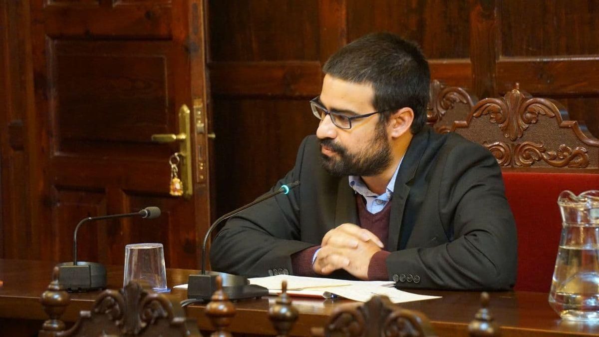 Felipe Ramos, portavoz de IUC en el Ayuntamiento de Los Llanos de Aridane.