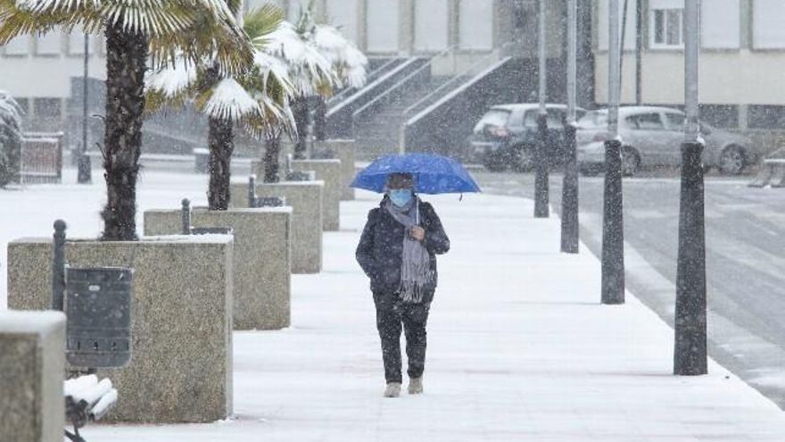 Temporal de nieve en la comarca del Bierzo. / César Sánchez