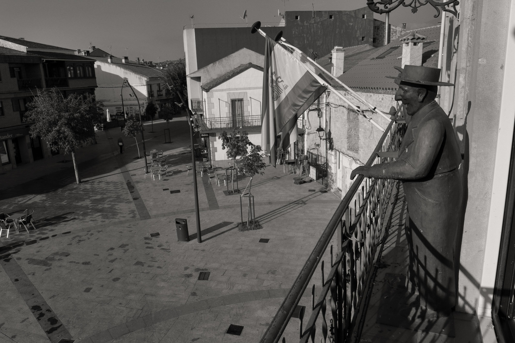 Balcón del Ayuntamiento de Guadalix de la Sierra