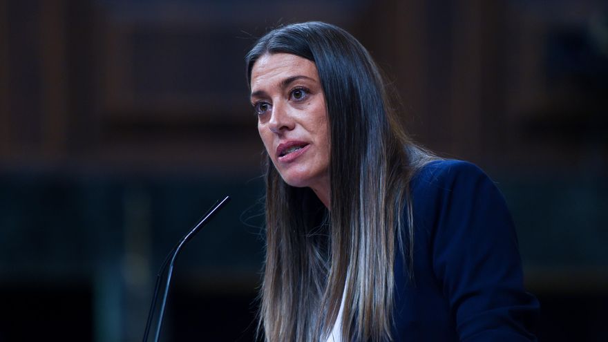 La diputada y portavoz de Junts, Miriam Nogueras