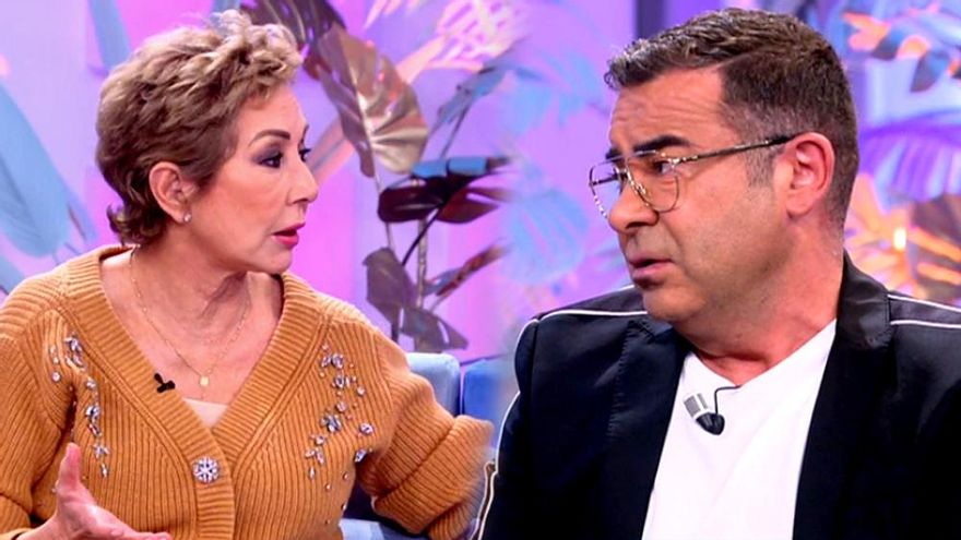 El 'pique' de Ana Rosa con Jorge Javier en Telecinco: "Ya viniste aquí y nos abandonaste"