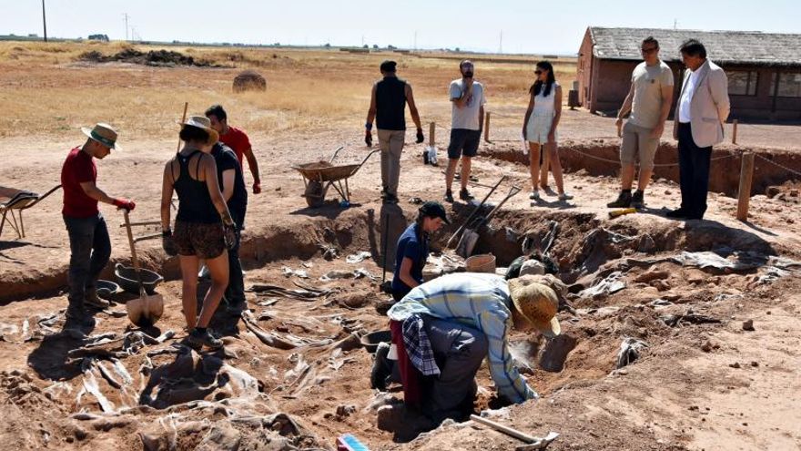 Excavación en la Motilla de Azuer, Daimiel