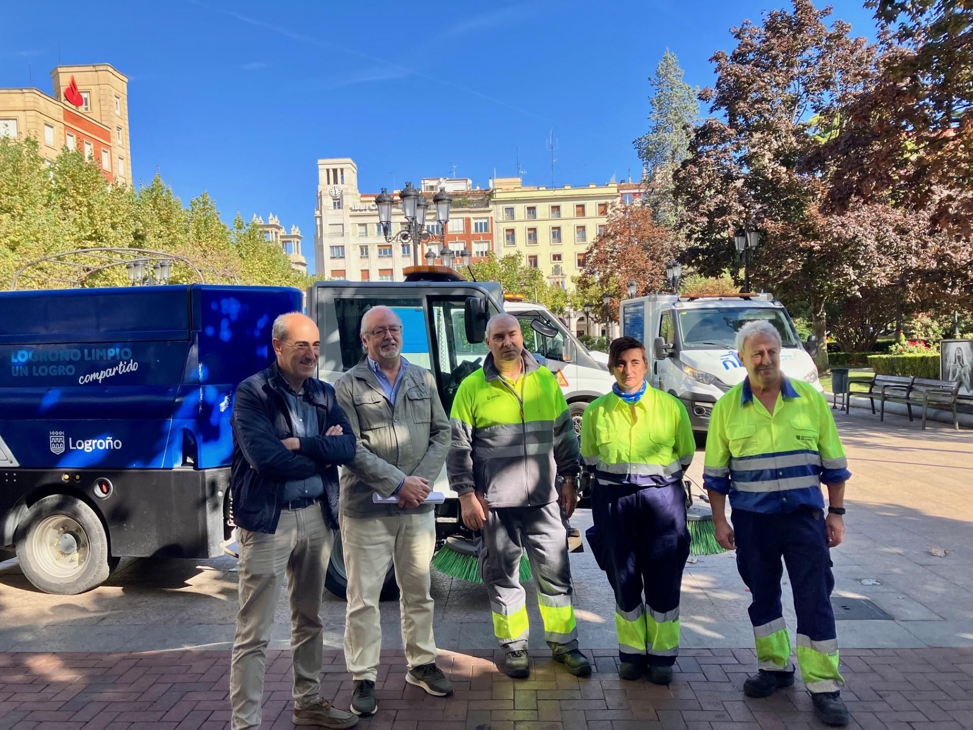 La limpieza intensiva la realizará la UTE Logroño Limpio