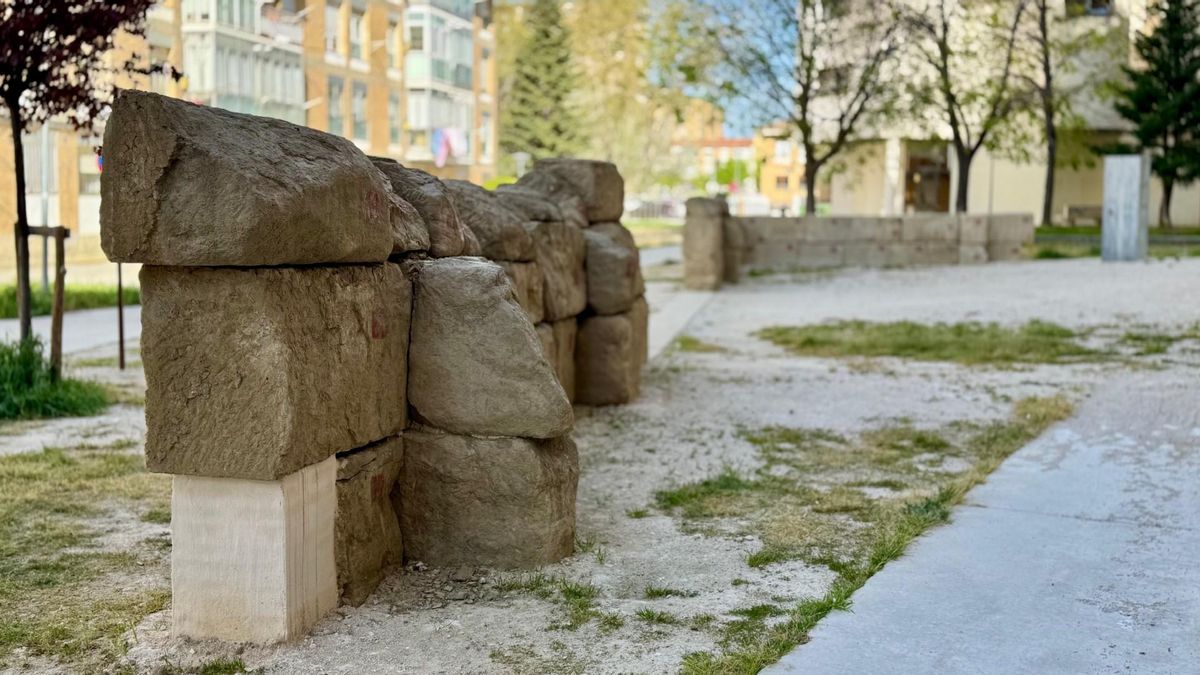Los restos de un gran depósito romano ya se pueden visitar en la avenida de Monreal de Huesca