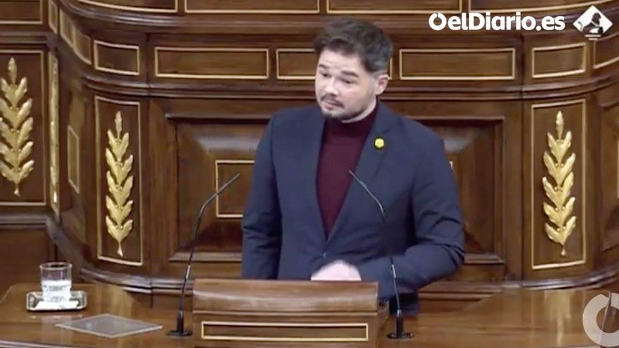 Rufián en el Congreso