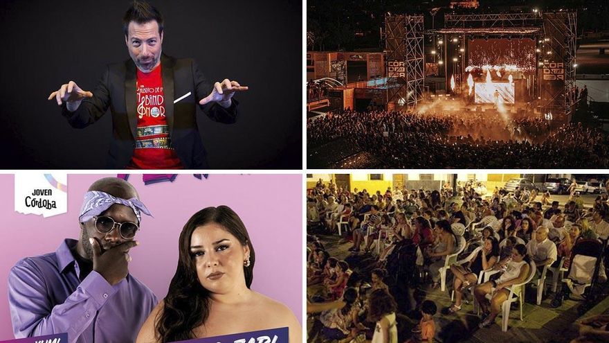 Córdoba ofrece un fin de semana de reguetón, música de los 90, teatro y cine al aire libre