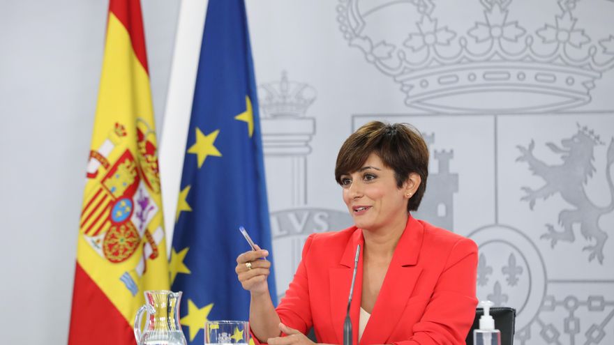 La ministra Portavoz, Isabel Rodríguez