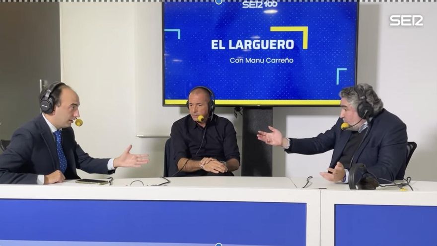El Gobierno carga en 'El Larguero' contra la candidatura de Louzán para presidir la RFEF: “No es bueno para la Federación”