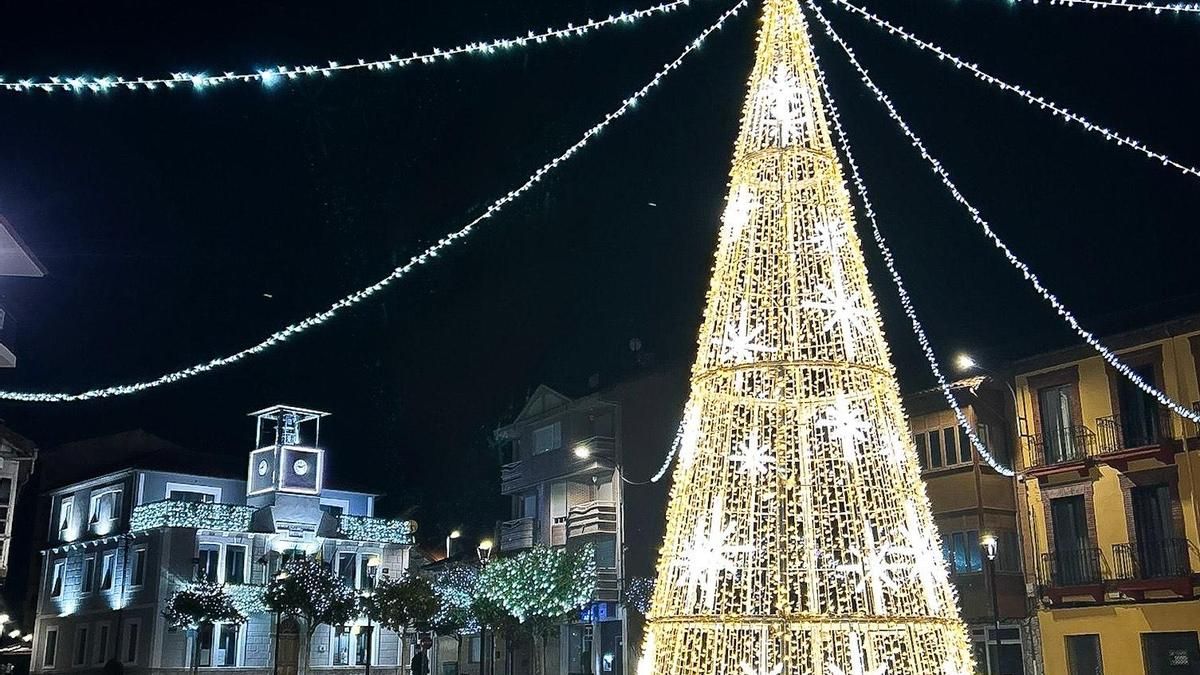 La Robla en Navidad.