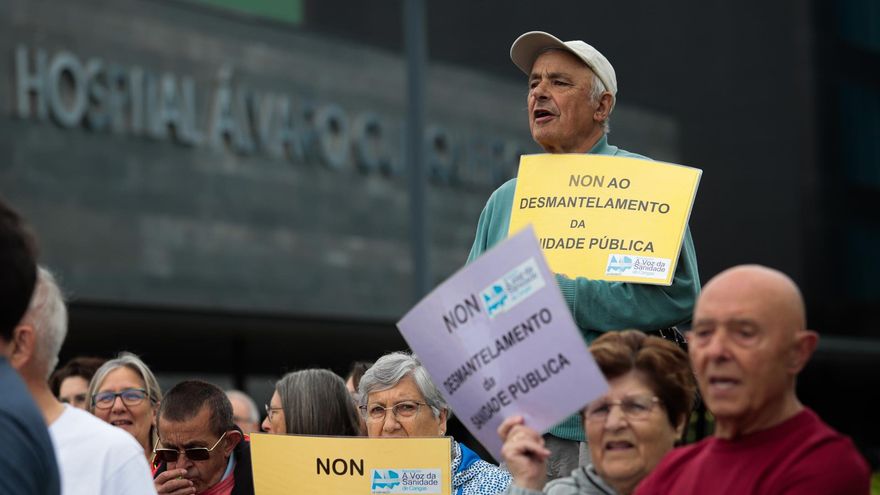 Profesionales sanitarios denuncian por toda Galicia las listas de espera del Sergas