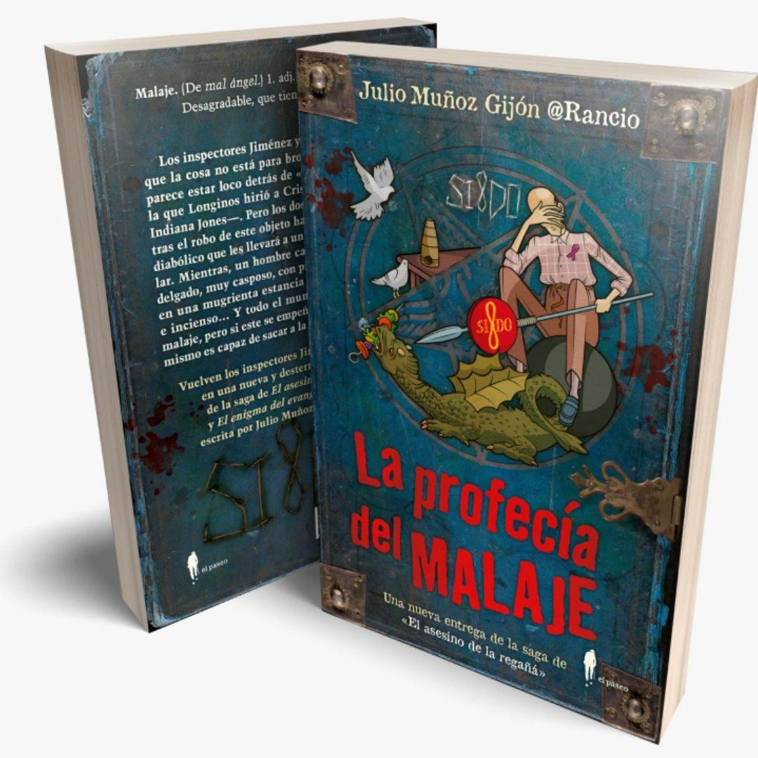 "La profecía del malaje" es la nueva saga de "El asesino de la regañá"