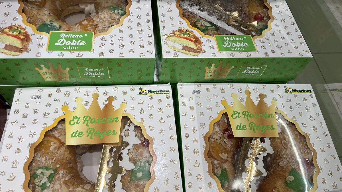 De Trufa, Turrón, Nata o Crema, ¿cuál es el tuyo?: HiperDino te endulza el Día de Reyes con roscones de varios sabores al mejor precio