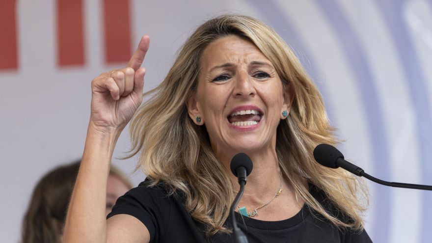 La vicepresidenta segunda y ministra de Trabajo, Yolanda Díaz.