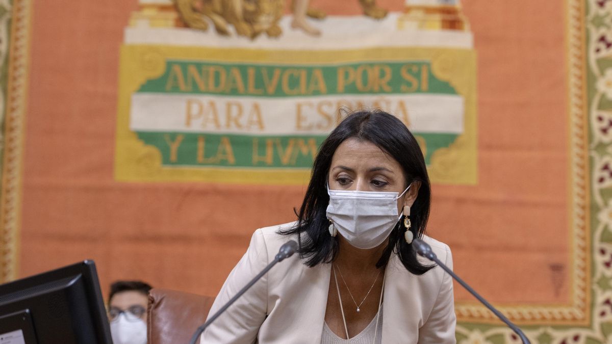 La presidenta del Parlamento de Andalucía, Marta Bosquet, en una foto de archivo
