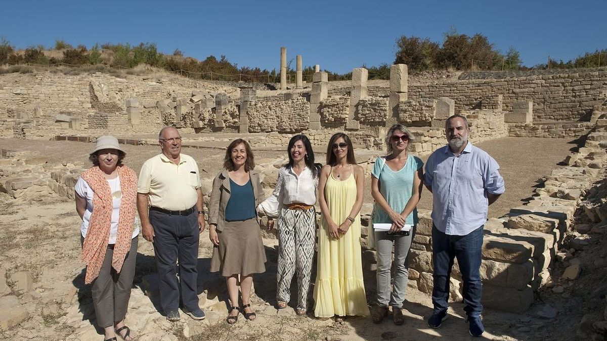 El yacimiento de Santa Criz desvela los secretos de la vida de una ciudad romana en Navarra entre los siglos I y V