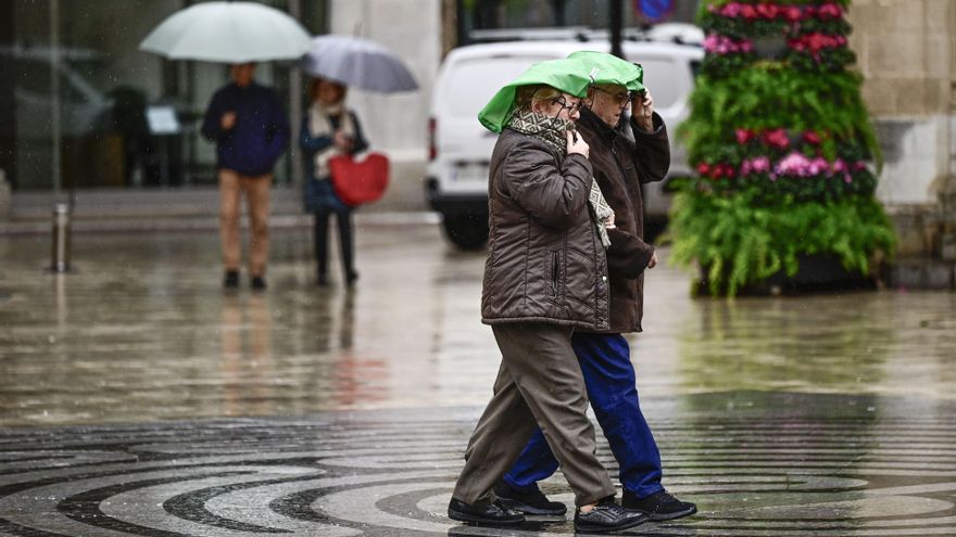 La Comunidad de Madrid no se libra de las lluvias, más intensas por la tarde