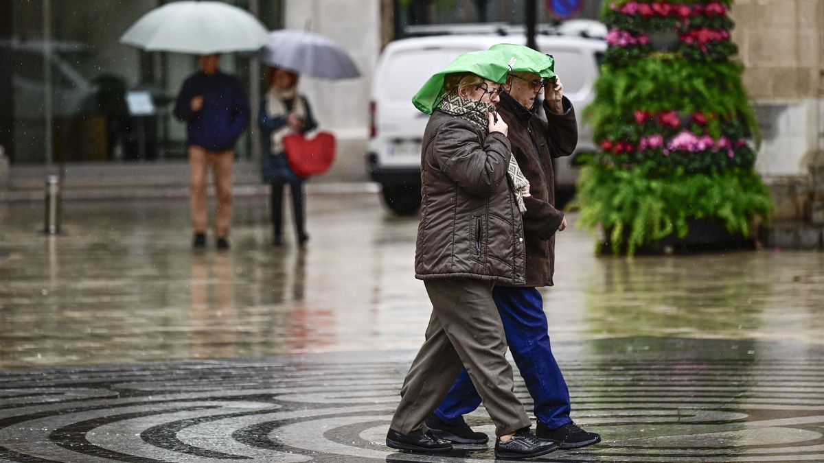 La Comunidad de Madrid no se libra de las lluvias, más intensas por la tarde