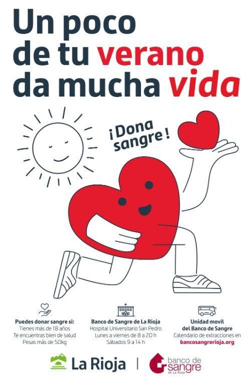 Campaña del Banco de Sangre para este verano