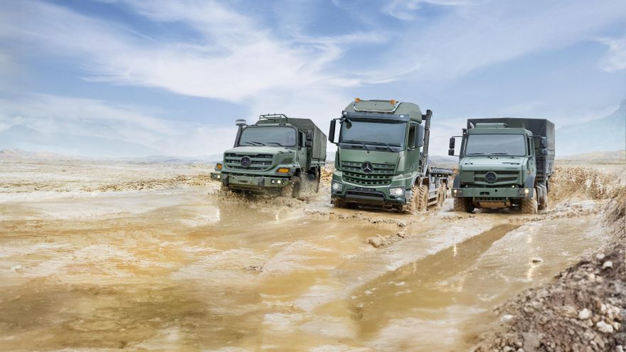 Daimler amplía su apuesta por los camiones militares para facturar 1.000 millones