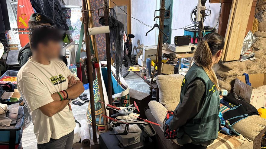 La Guardia Civil desmantela un supermercado de la droga en casco antiguo de Arnedo