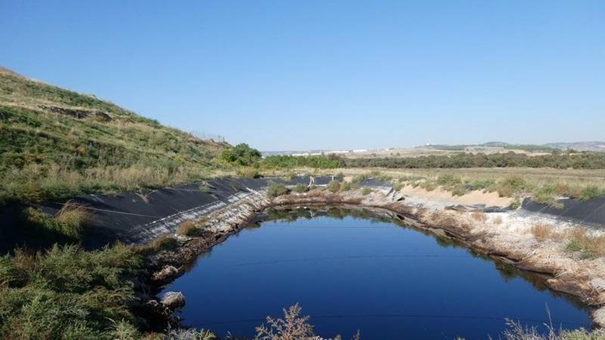La CHE sanciona la balsa de lixiviados de Pradejón ante el "riesgo de contaminación de aguas"