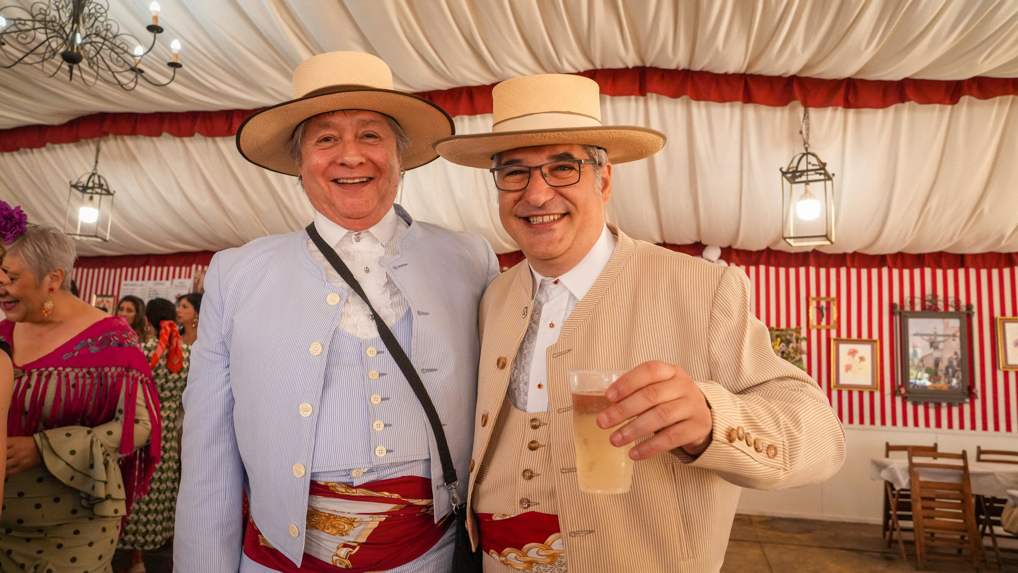 Comidas de empresas y amigos en la Feria de Córdoba