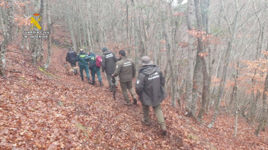 El SEPRONA intensifica la búsqueda de cebos envenenados en montes de La Rioja: ya han inspeccionado más de 1,2 millones de metros