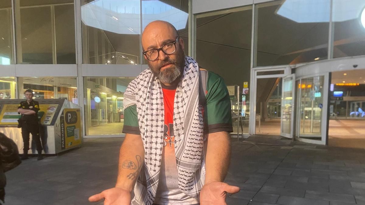 Toribio ya está en Logroño: "Ha sido un asalto en toda regla, un acto de piratería en aguas internacionales"