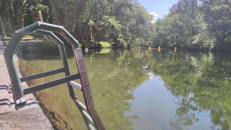 La playa fluvial de Ponte Caldelas (Pontevedra) cuenta con bandera azul desde 2015. / Ayuntamiento de Ponte Caldelas